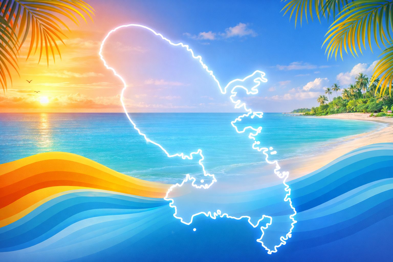 Carte de la Martinique pour les interventions en citerne à eau